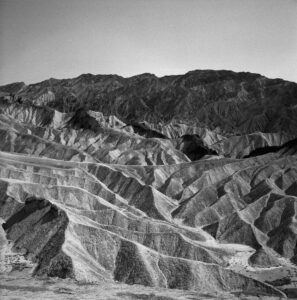 Death Valley view from Zabriskie point